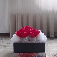 گل روبانی|گل مصنوعی|قهستان, |دیوار