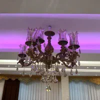 لوستر برنزی زیبا