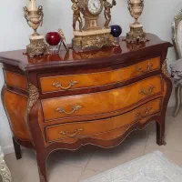 کنسول و شمعدان و ساعت ایتالیایی|بوفه، ویترین، کنسول|تهران, زرگنده|دیوار