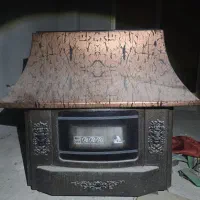 بخاری گازی شومینه ای و ساده