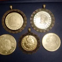 سکه گردنبند شاهی پهلوی