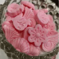 قند رنگی و گیاهی