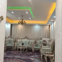 مبلمان هفت نفره با میز وسط و دو عدد عسلی