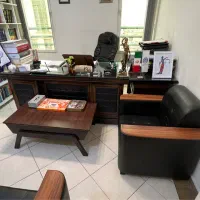 فروش ست کامل مجموعه، میز و صندلی اداری دستدوم|مبلمان اداری|تهران, صادقیه|دیوار