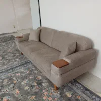 مبل سالم ۷نفره باعسلی فروشی|مبلمان خانگی و میز عسلی|قره چای, |دیوار