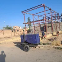 اسکلت کاری فلزی|ماشین‌آلات صنعتی|تاکستان, |دیوار