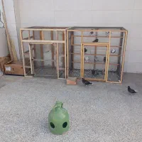 جفتگاه. یا تور پرنده. برای کبوتر. مرغ عشق. مرغ