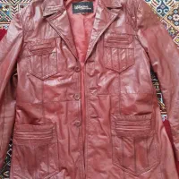 کاپشن ، کت چرم طبیعی