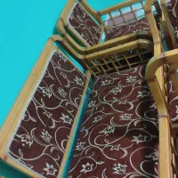 یک دست مبل ۸نفره چوبی