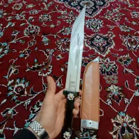 چاقو کلکسیونی 40 ثانتی جنس تیغه فولاد آیینه کاری