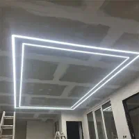 برقکار ،اجرای لاینر نوری مستقیم روی تیرچه