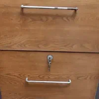 فایل چوبی چهار کشویی و قفل دار