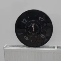 ساعت دیواری فانتزی مدرن نگیندارفلزی موتور آرامگرد