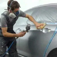 نقاشی اتومبیل رضا