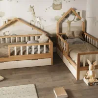 تخت نوزادی/یکنفره مدل مونته سوری