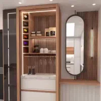 دکوراسیون داخلی منزل mdf کمد کابینت