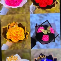 گل ربانی|گل مصنوعی|تربت‌حیدریه, قائم|دیوار