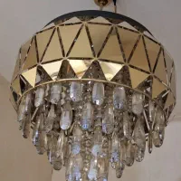 لوستر دایره‌ای الماسی  ریموت‌دار