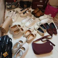 کیف کفش کتونی کالج طبی راحتی چرم سایز۳۷،۳۸،۳۹،۴۰نو