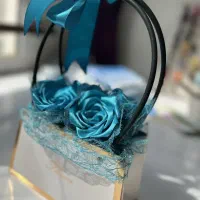 باکس گل و دسته گل روبانی|گل مصنوعی|کرج, شهرک بنفشه|دیوار