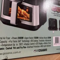 سرخ کن بدون روغن دو المنته 8 کیلویی|اجاق گاز و لوازم برقی پخت‌وپز|لنگرود, |دیوار