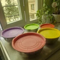 ظرف های توی یخچالی در دار