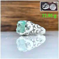 انگشتر زمرد کلمبیا شناسنامه دار اصل