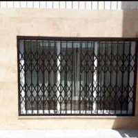 درب اکاردئونی.حفاظ .درب باغی .نرده|مصالح و تجهیزات ساختمان|فلاورجان, |دیوار