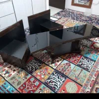 تخت خواب و میز تلویزیون موج|تخت و سرویس خواب|کرمانشاه, |دیوار