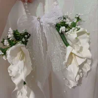 دسته گل عروس مدل کیفی