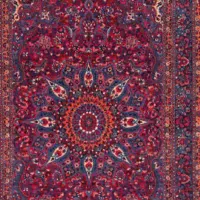 دو عدد فرش دستباف بیرجند