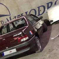 پژو ۴۰۵ عنابی مدل ۸۴|خودرو سواری و وانت|کازرون, |دیوار