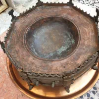 منقل برنجی .سماور مسوارروسی.سماور نفتی|کلکسیون اشیاء عتیقه|لاهیجان, شهید آوینی|دیوار