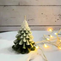 شمع کریسمس کاج