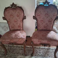دوتا مبل یاصندلی استیل