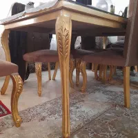میزناهارخوری ۸نفره|میز و صندلی غذاخوری|تهران, دژکام|دیوار