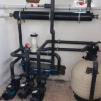لوله کشی استخرجکوزی موتورخانه تعمیرات صفرتاصد