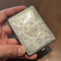 قوطی سیگار نقره