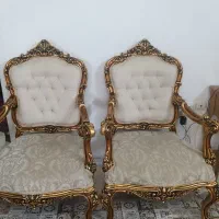 مبل سلطنتی ۹نفره|مبلمان خانگی و میز عسلی|نسیم‌شهر, |دیوار