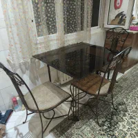 میز نهار خوری فرفورژه ۴ نفره