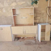 تعدادی کابینت ام‌دی اف و فلز میز تیوی سینک و...|مبلمان خانگی و میز عسلی|مسجد سلیمان, |دیوار