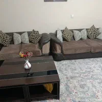 مبلمان راحتی ۷ نفره و جلو مبلی|مبلمان خانگی و میز عسلی|تهران, استاد معین|دیوار