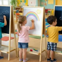 تخته وایت برد ایستاده کافه ای