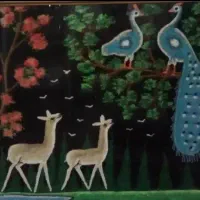 تابلو مخمل بافت فرشی