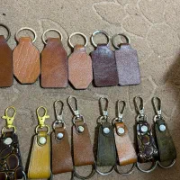 سرکلیدی چرم با حلقه مناسب تبلیغ هدیه