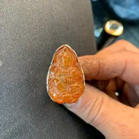 انگشتر مهره نشان|کلکسیون اشیاء عتیقه|کاشان, کارگر|دیوار