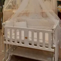 تخت وگهواره پیرگاردین، سیسمونی کیمیا، مسکن، ارزان|تخت و صندلی بچه|کرمانشاه, |دیوار