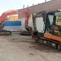 مینی بیل خاکبرداری گودبرداری پیکور و پاکت