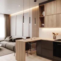 آپارتمان ۱۵۵ متری مشابه صفر/ تکمیل مدرن و دیدنی