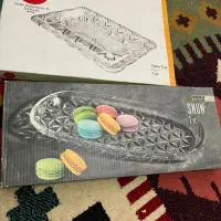 دو عدد دیس شیرینی بلور